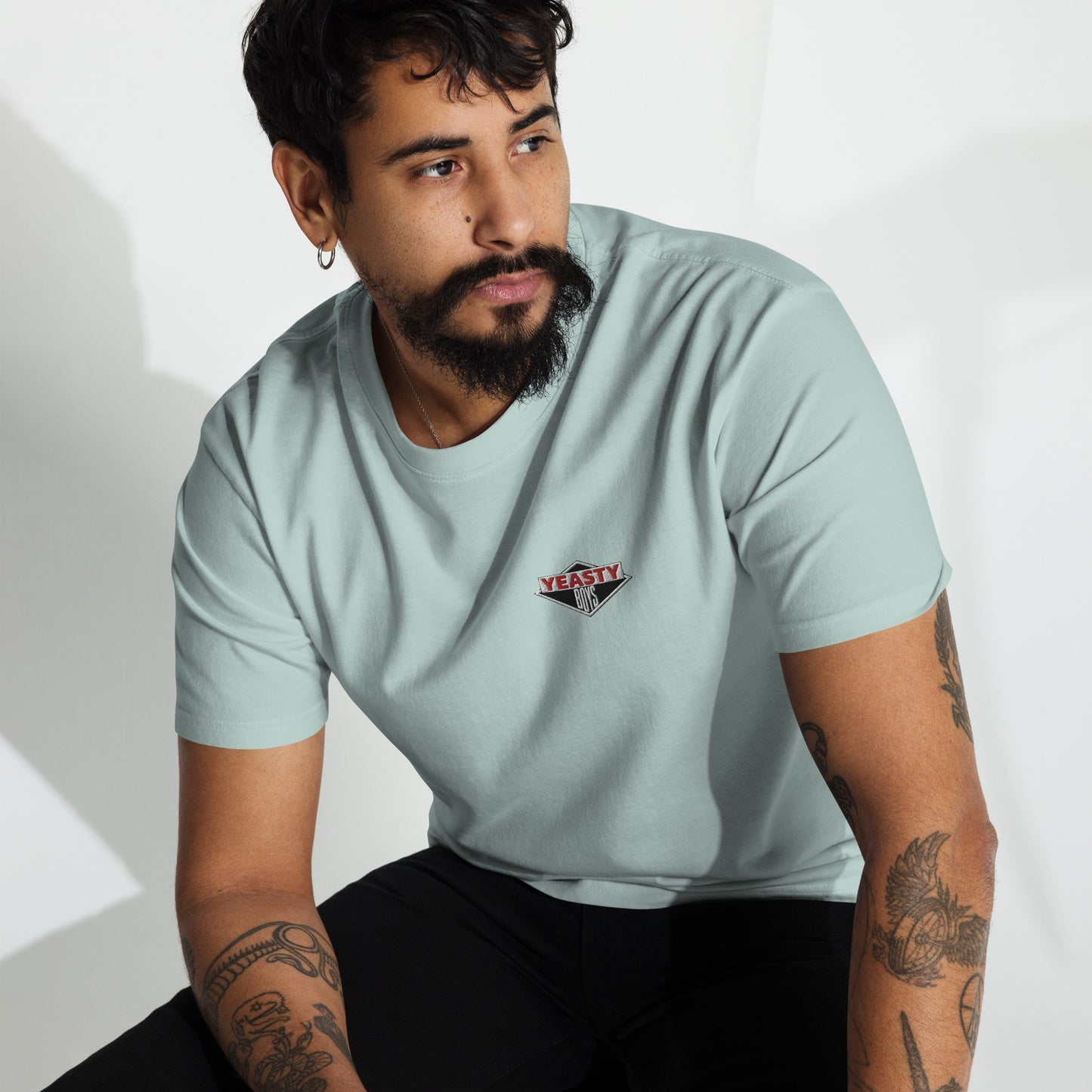 Yeasty Boys Heavyweight Embroidered T-Shirt