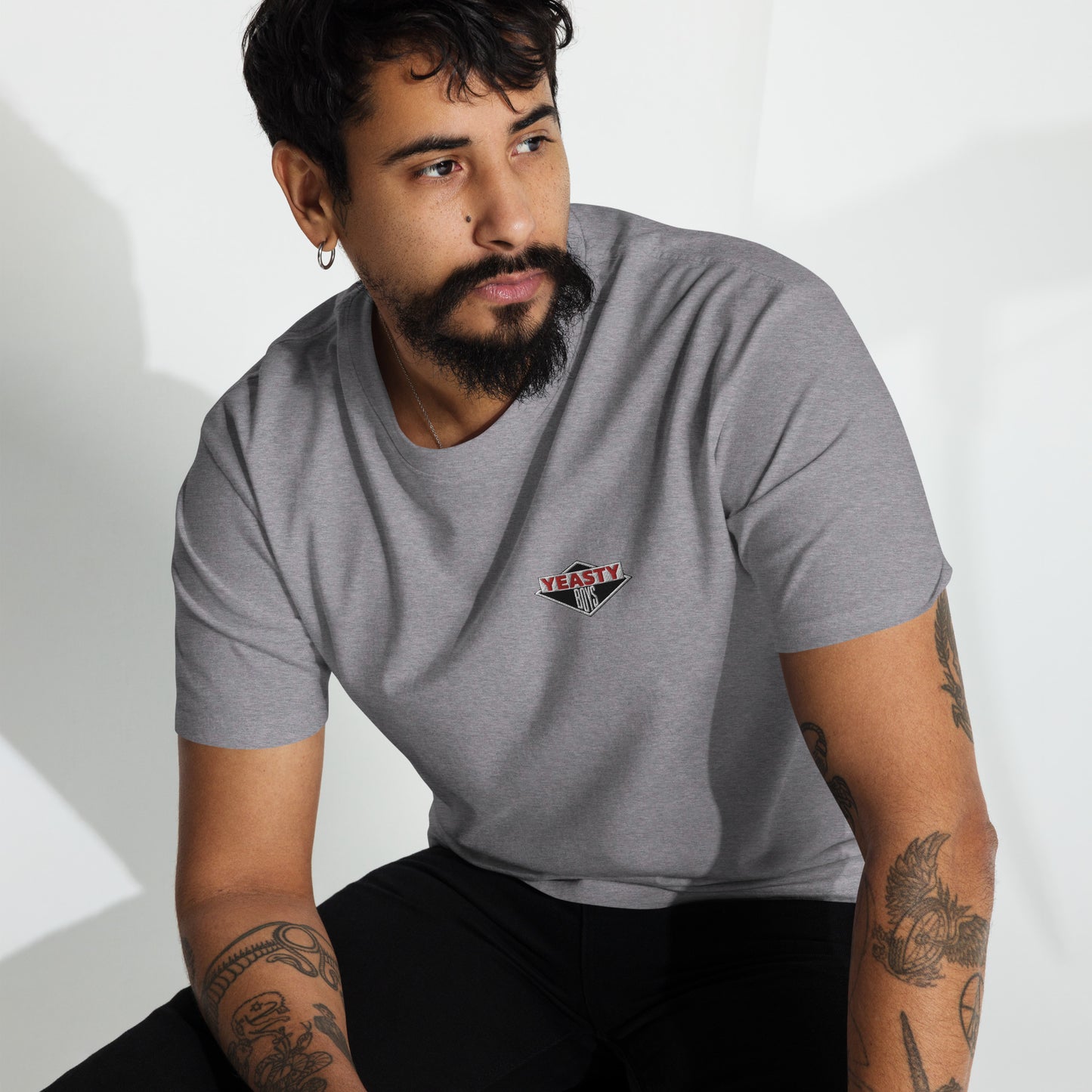 Yeasty Boys Heavyweight Embroidered T-Shirt