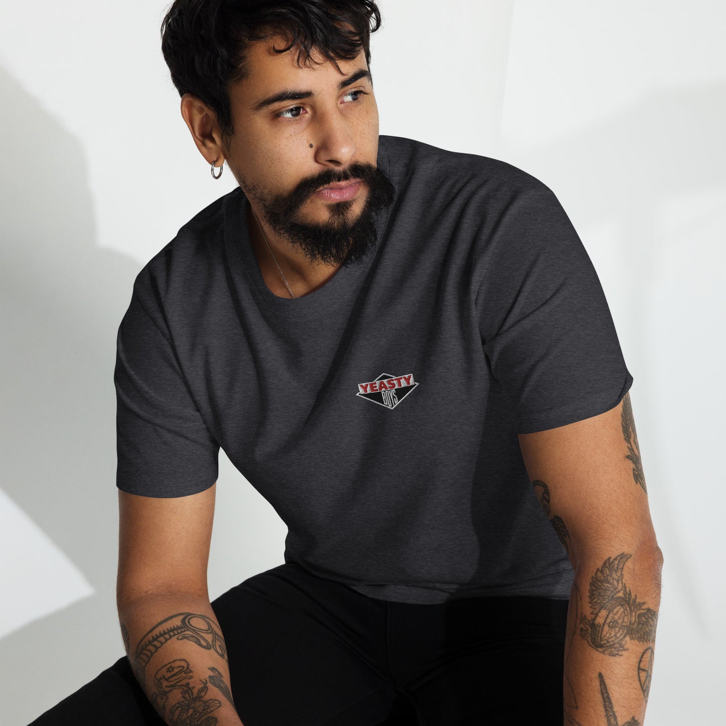 Yeasty Boys Heavyweight Embroidered T-Shirt